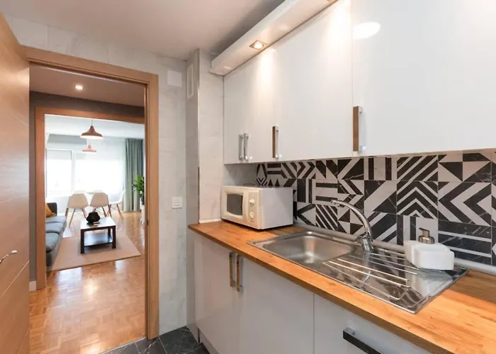 Santander - Ejectutivo Con Garaje 아파트 *